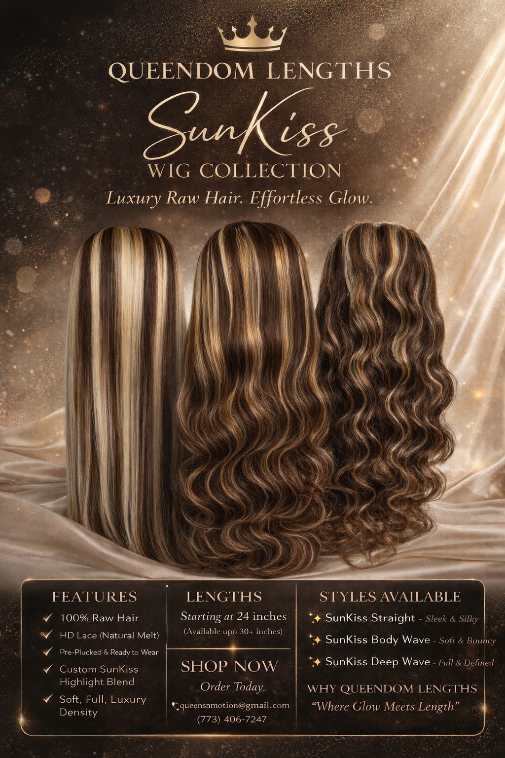 Queendom Lengths – SunKiss Wig Collection BODY WAVE